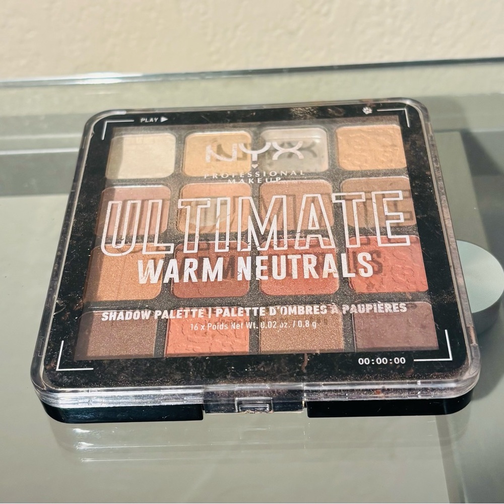 NYX Ultimate Warm Neutrals Eyeshadow Collection